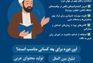 دوره مکالمه زبان عربی ویژه طلاب